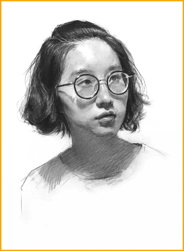 【素描头像】成都美术培训老师告诉你，作画时最忌讳的6个问题，校考冲刺前一定要解决！6