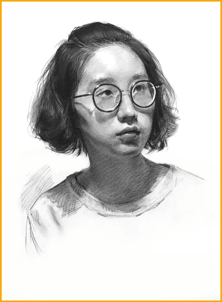 【素描头像】成都美术培训老师告诉你，作画时最忌讳的6个问题，校考冲刺前一定要解决！7